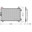 Condenseur, climatisation DENSO [DCN21034]