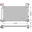 Condenseur, climatisation DENSO [DCN50132]