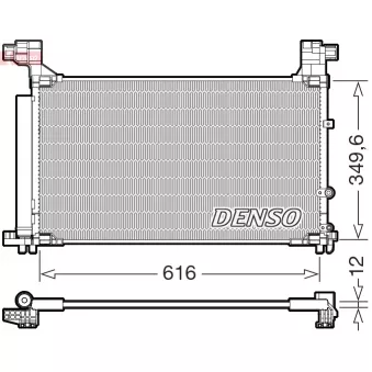 DENSO DCN50132 - Condenseur, climatisation