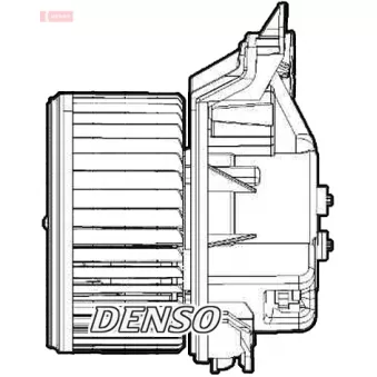 Pulseur d'air habitacle DENSO DEA09209