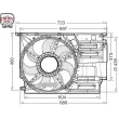 DENSO DER05012 - Ventilateur, refroidissement du moteur