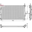 DENSO DRM10124 - Radiateur, refroidissement du moteur