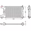 Radiateur, refroidissement du moteur DENSO [DRM15017]