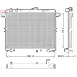 Radiateur, refroidissement du moteur DENSO [DRM50148]