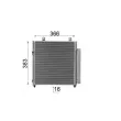 MAHLE AC 1049 000S - Condenseur, climatisation