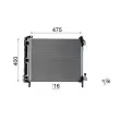 MAHLE AC 112 000P - Condenseur, climatisation