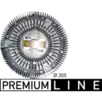 MAHLE CFC 42 000P - Embrayage, ventilateur de radiateur