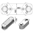 Intercooler, échangeur MAHLE [CI 233 000P]