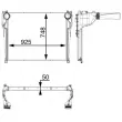 Intercooler, échangeur MAHLE [CI 34 000P]