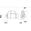 MAHLE MS 1146 - Démarreur