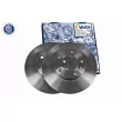 VAICO V20-80037 - Jeu de 2 disques de frein avant