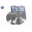 VAICO V20-80048 - Jeu de 2 disques de frein avant