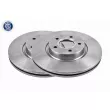 VAICO V25-80018 - Jeu de 2 disques de frein avant