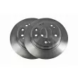 VAICO V26-40016 - Jeu de 2 disques de frein arrière