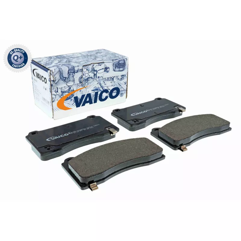 Jeu de 4 plaquettes de frein avant VAICO V58-0035 - Visuel 1