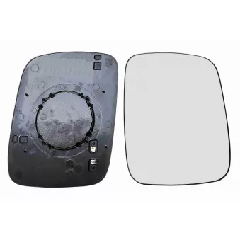 Verre de rétroviseur, rétroviseur extérieur VEMO OEM 701857522G