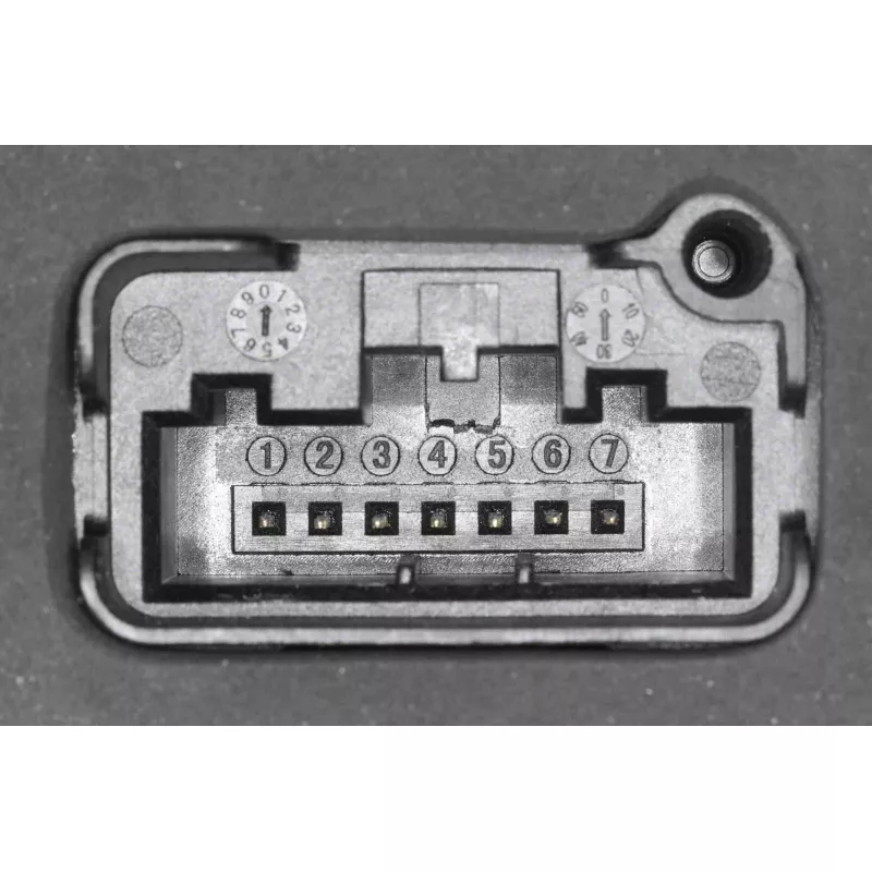 Serrure de porte arrière droit VEMO V10-85-2263 - Visuel 2