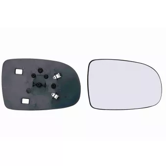 Verre de rétroviseur, rétroviseur extérieur VEMO OEM 09224243