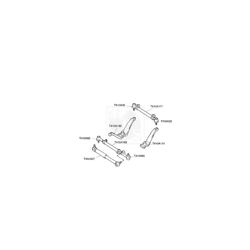 Rotule de direction NPS T410A171 - Visuel 2