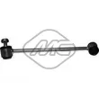 Metalcaucho 53453 - Entretoise/tige, stabilisateur arrière gauche