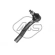 Metalcaucho 53493 - Rotule de barre de connexion avant droit