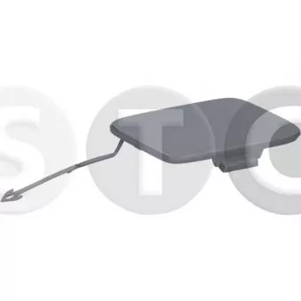 STC T491013 - Recouvrement de pare-chocs, dispositif d'attelage avant gauche