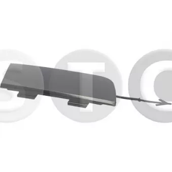 STC T491022 - Recouvrement de pare-chocs, dispositif d'attelage avant gauche