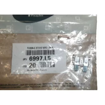 Fusible, Boîtier Fusibles OE OEM 6997L5