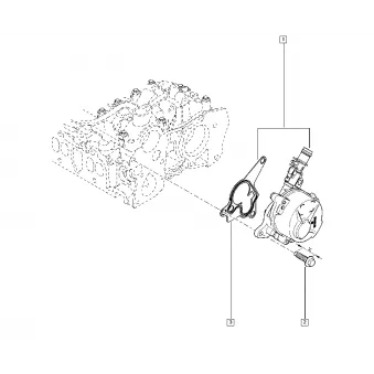 Kit de réparation OE OEM 7701062206
