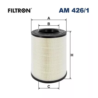 Filtre à air FILTRON AM 426/1 pour VOLVO FMX II 460 - 460cv