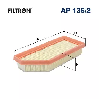 Filtre à air FILTRON AP 136/2