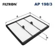 Filtre à air FILTRON [AP 198/3]