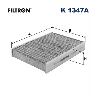 Filtre, air de l'habitacle FILTRON K 1347A