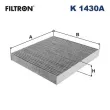 Filtre, air de l'habitacle FILTRON [K 1430A]