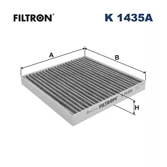 FILTRON K 1435A - Filtre, air de l'habitacle