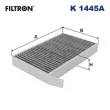 FILTRON K 1445A - Filtre, air de l'habitacle