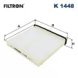 Filtre, air de l'habitacle FILTRON [K 1448]