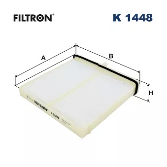 Filtre, air de l'habitacle FILTRON K 1448