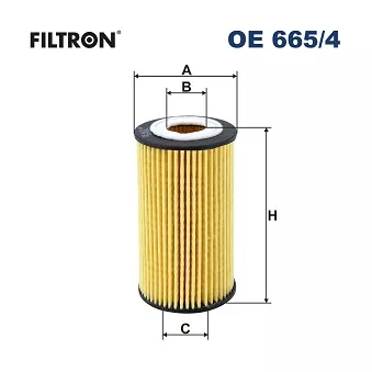 Filtre à huile FILTRON OE 665/4
