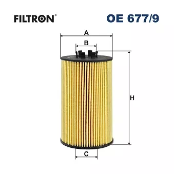 Filtre à huile FILTRON OE 677/9
