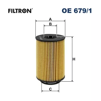 Filtre à huile FILTRON OEM 502 154
