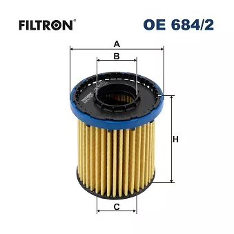 Filtre à huile FILTRON OE 684/2