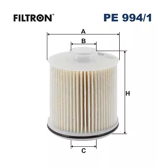 Filtre à carburant FILTRON OEM 6080903200