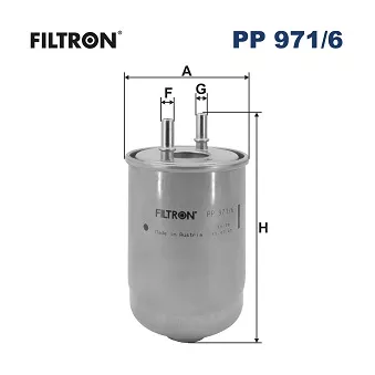 Filtre à carburant FILTRON OEM 164008816R
