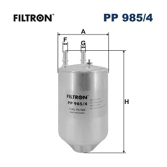 Filtre à carburant FILTRON PP 985/4