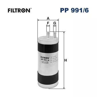 Filtre à carburant FILTRON OEM 4N0127401A