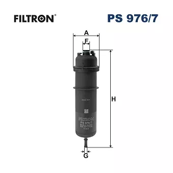 Filtre à carburant FILTRON OEM KL 872/7
