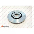 EUROREPAR 1687772980 - Jeu de 2 disques de frein avant