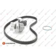 EUROREPAR 1689633380 - Pompe à eau + kit de courroie de distribution