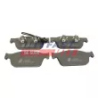 FAST FT29183 - Jeu de 4 plaquettes de frein avant